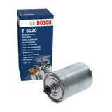 BOSCH F5030 Gasoline Fuel Filter - Compatible with Select Alfa; Audi; BMW 318, 325, 525, 535, 735; Mercedes-Benz E320, G55, S320