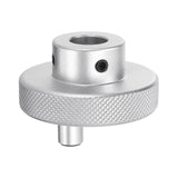 HARFINGTON Aluminum Alloy Handwheel 50mm OD 14mm Bore Lathe Hand Wheel with Rotate Handle Aluminum Milling Machine Handle with W