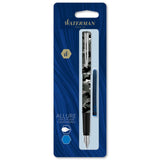 Waterman Allure Fountain Pen, Fine Point, 0.5 mm, Camouflage Barrel, Blue Ink