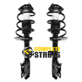 COMPLETESTRUTS Front Quick Complete Strut Assemblies with Coil Springs Replacement for 2007-2017 Jeep Compass - Set of 2