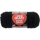 Red Heart Super Saver Yarn (3Pack) Black E3003123