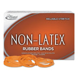 Alliance 37176 NonLatex Rubber Bands, Sz. 117B, Orange, 7 x 1/8, 250 Bands/1lb Box