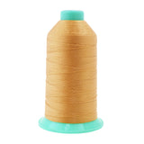 Mandala Crafts Size 138 420D T135 Bonded Nylon Thread - Blonde 1250 YDs Tex 135 Heavy Duty Sewing Threads for Leather, Jeans, We