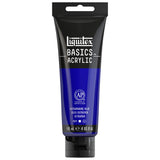 Liquitex BASICS Acrylic Paint, 118ml (4oz) Tube, Ultramarine Blue