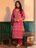 Libas Women'S Chinon Kurta Sets (99072O_Pink_M)