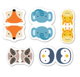 woopme Cute Magnetic Bookmark for Book Lovers Readers Students Gift Magnetic Page Clips Folding Set of 5