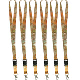 Travel the Map Lanyard, Pack of 6