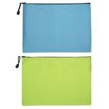 Enakshi A5 Zipper File Bags Lightweight Office Document Bag For Home Business Makeup Green|Business & Industrial | Office | Offi