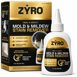 Zyro Mold Stain Remover Gel | Heavy Duty Mold & Mildew Stain Remover | Tile, Grout & Caulk Cleaner | Front Load Washing Machine