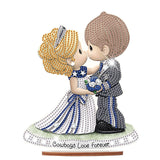 antor Diamond Painting Ornaments Kit - Special Shaped Crystal DIY Art for Relaxing Handicraft, Table Office Home Decoration, Gre