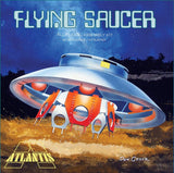 Atlantis Models Plastic Model KIT UFO, Clear,Silver
