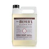 MRS. MEYERS CLEAN DAY Liquid Dish Soap Refill, Biodegradable Formula, Lavender, 48 fl. oz