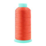Mandala Crafts Size 92 280D T90 Bonded Nylon Thread - Coral 1100 YDs Tex 90 Heavy Duty Sewing Threads for Leather, Jeans, Weavin