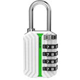 UP Security Combination Lock for Gym Locker, Small Combo Padlocks for Outdoor Use, Travel Locker Lock, Pad Locks with Code for L