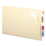 Smead 76700 Heavyweight End Tab Jackets w/Reinforced Tabs Legal 11pt Manila 100/Box