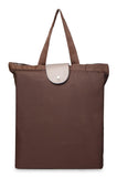 Rustic Leather Shopping Bag for travel and grocery MultiPurpose