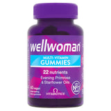 Wellwoman Multivitamin Gummies - Once a Day Essential Vitamin for Women | Energy, Immune, and General Health | Vegan Formula wit