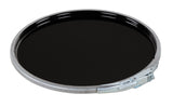 Vestil LIDSTLLLUN Steel UN Rated with Lever Lock Pail Lid, for 5 gallon, Black