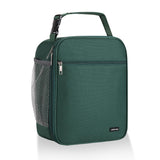 Lovoeo Lunch box Lunch bag for men women Insulated Lunchbox Lunch bags for Work Picnic Travel(Deep green)
