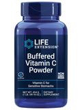 Life Extension Buffered Vitamin C Powder, Buffering Minerals, Calcium, Magnesium, Potassium & zinc, for Sensitive stomachs, Glut