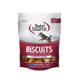NutriSource Grain-Free Dog Treats, Made with Liver, 14oz