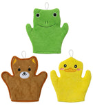 3PCS Loofah for Kids, Baby Sponge for Bathing for Kids, Cartoon Design Bathing Sponge Set for Childrens Daily Bath Time, Family