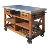 Benzara Serving Cart