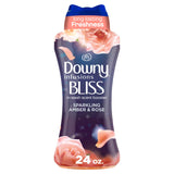 Downy Infusions InWash Laundry Scent Booster Beads, BLISS, Sparkling Amber and Rose, 24 oz