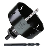 PLG2SUPT 4-1/2HSS Bi Metal Hole Saw Cutter for Wood Drywall Plastic Aluminum Mild Steel Iron Metal Stainless Steel Heavy Dut