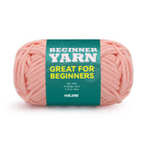 60g Pink Yarn for Crocheting and Knitting;66m (72yds) Cotton Yarn for Beginners with Easy-to-See Stitches;Worsted-Weight Medium
