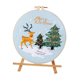 Zoomella Christmas Embroidery Kit Diy Home Decoration Christmas Gift Material Package Style B|Cross Stitch Kits|Crafts