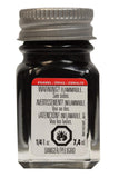 Testors 1147TT Black, Gloss, Enamel Paint, 0.25 Fl Oz (Pack of 1)