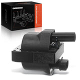 A-Premium Engine Ignition Coil Pack Compatible with Chevrolet, GMC Models - Silverado 1500 2500, Tahoe, Blazer, Astro, S10 & Old