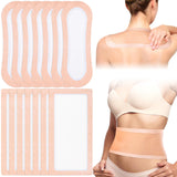 Geiserailie 20 Pcs Large Castor Oil Pack Wrap Kit Disposable Castor Oil Patches Large Self Adhesive Pads for Neck Belly Waist St
