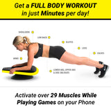 Stealth Abs + Plank Core Trainer - Get Strong Sexy Abs and Lean Core Playing Games On Your Phone, Free iOS/Android App, 4 Free M