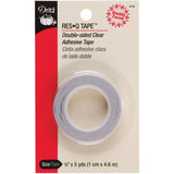 Dritz ResQ Adhesive Tape, 3/8Inch x 180Inch, Clear