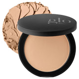 Glo Skin Beauty Pressed Base Powder Foundation Makeup (Honey Light) - Flawless Coverage for a Radiant Natural, Second-Skin Finis