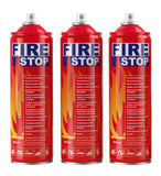 AmzBoom 3-Pack Fire Extinguisher for Home, Kitchen, Car, Boat - ABCK Class Extinguisher with Mounting Bracket - Compact & Portab