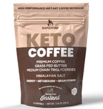 Rapidfire Ketogenic High Performance Instant Coffee Mix, Supports Energy and Metabolism, 15 Servings, brown, 7.93 ounce (pack of