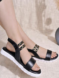Shoetopia Women'S Snd-2266 Sandal-5 Kids Uk (Snd-2266-Black)-Eu38,Black,5,B0D2TXVX83