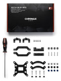 Noctua NM-M1-MP83 chromax.Black, CPU Cooler Mounting-Kit for AMD AM5/AM4 and Intel LGA1700/LGA1200 (Black)