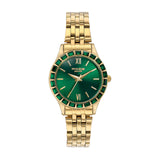 Sonata Poze 6 Sidewalk Sparkle Ladies Quartz Green Round Dial Women'S Watch | Stainless Steel Strap Material | Watches For Women
