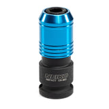 NEIKO 30285A Impact Wrench Adapter, 3/8 Drive Female to 1/4 Hex Converter, Quick Release, Quick Change Chuck, Square to Hex Bit Adapter, Impact Drill Adapter, Cr-Mo Steel Ratchet Wrenches Drivers