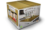 Retique It Liquid Wood Countertop Kit with Wood Gel Stain - Genuine Wood Finished countertops (32 oz (Island), 55 Old Oak)