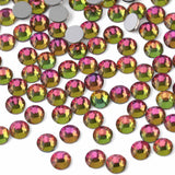 Beadsland Flat Back Crystal Rhinestones,Rainbow, SS4, 2880pcs
