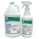 Theochem - 1 Quart & 1 Gallon In-Cide Ready to Use Disinfectant, Cleaner, Fungicide Spray - Made in USA (2 Pack)