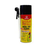 Red Devil 0918 Spray Foam & Filler Foam, 12 oz., Yellow, 1 Pack, Made in US