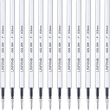 LINFANC Black Gel Pens Refills 12 Pack 0.5mm Fine Point Gel Ink Pen Refills