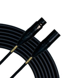 Mogami Gold Studio 15 XLR to XLR Quad Conductor Patch Cable 15 feet with Gold Contacts, XLRM-XLRF Connectors, Pro Audio Noise-Fr