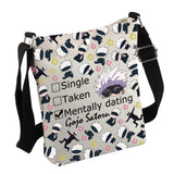MNIGIU JJK Anime Inspired Cosmetic Bag - Themed Crossbody Gift